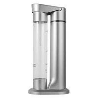 Ultima Cosa Presto Frizzante Soda Maker with 2 x 60L Co2 Cylinders - Silver