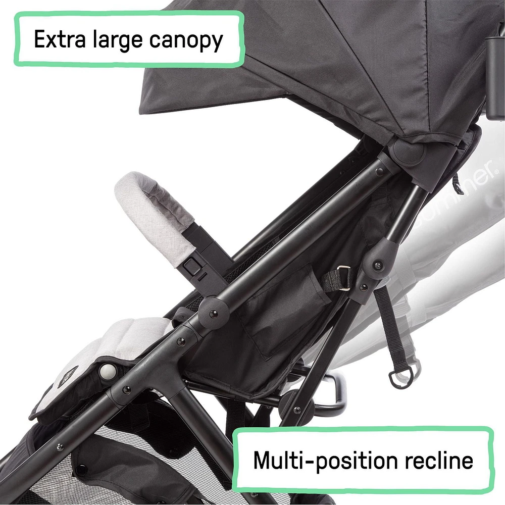 Summer By Ingenuity 3Dquickclose CS+ Compact Fold Stroller, 6 - 24 months; 0 - 50 lbs