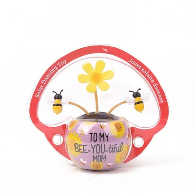 Mother's Day Gift Mom Solar Character Bee 'TO MY BEE-YOU-tiful MOM'