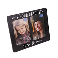 Graduation Gift Grad Then/Now Wooden Frame