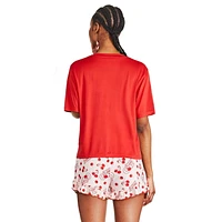 Pyjama 2 pièces Cherry Coke Coca-Cola pour femmes Tailles TP–TG