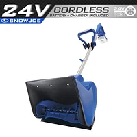 Snow Joe 11-Inch, 24-Volt iON+ Cordless Snow Shovel Kit, , W/ 4.0-Ah Battery and Charger