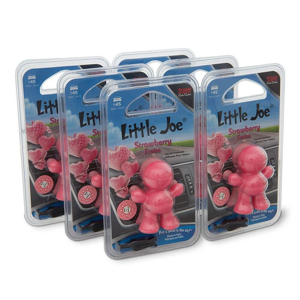 LITTLE JOE - Strawberry, Vent-Clip Car Air Freshener