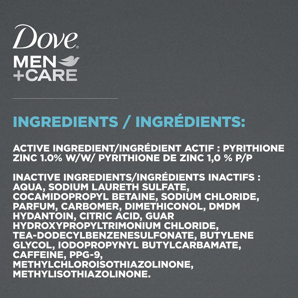 Dove Men+Care Anti Dandruff 2 in 1 Shampoo & Conditioner, 750ml Shampoo & Conditioner