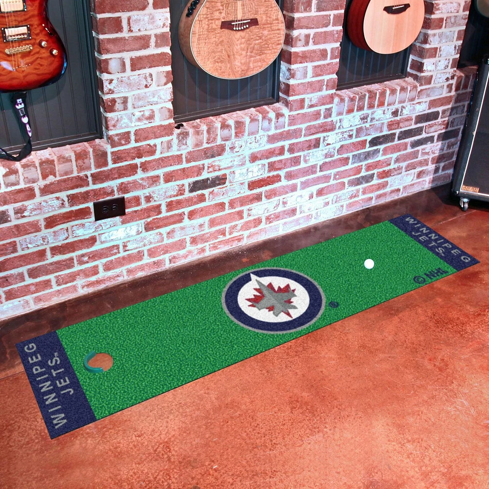 NHL - Winnipeg Jets Putting Green Mat 18"x72"