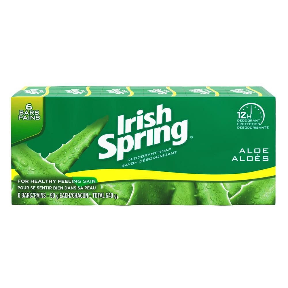 Irish Spring Aloe Deodorant Bar Soap