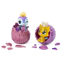 Hatchimals CollEGGtibles, Royal 2-Pack with Throne and 2 Accessories, for Kids Aged 5 and Up (Styles May Vary)