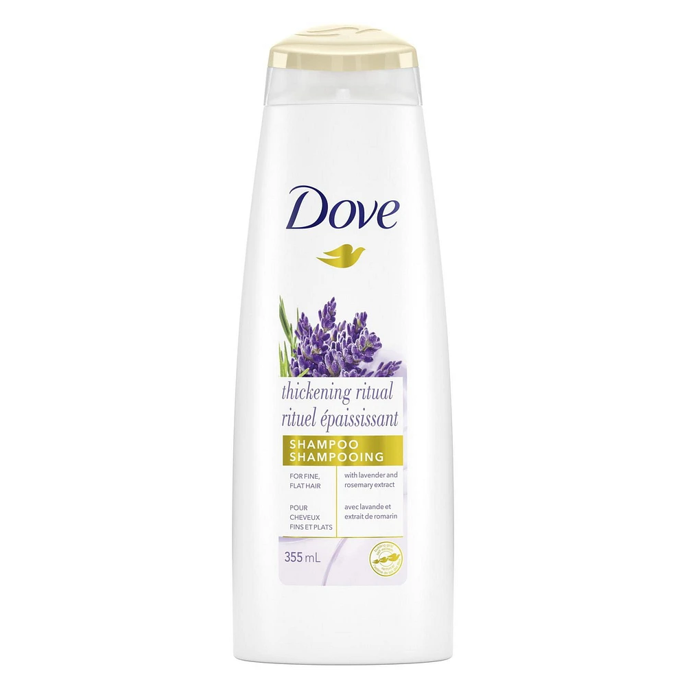 Dove Thickening Ritual Lavender Shampoo, 355 ml Shampoo