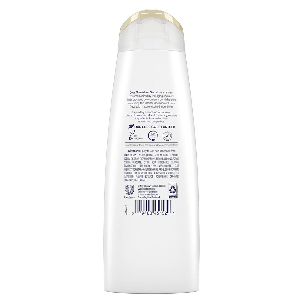 Dove Thickening Ritual Lavender Shampoo, 355 ml Shampoo