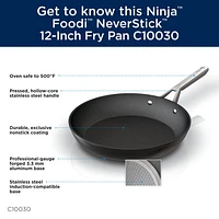 Ninja C10026C Foodi NeverStick 26-cm Fry Pan