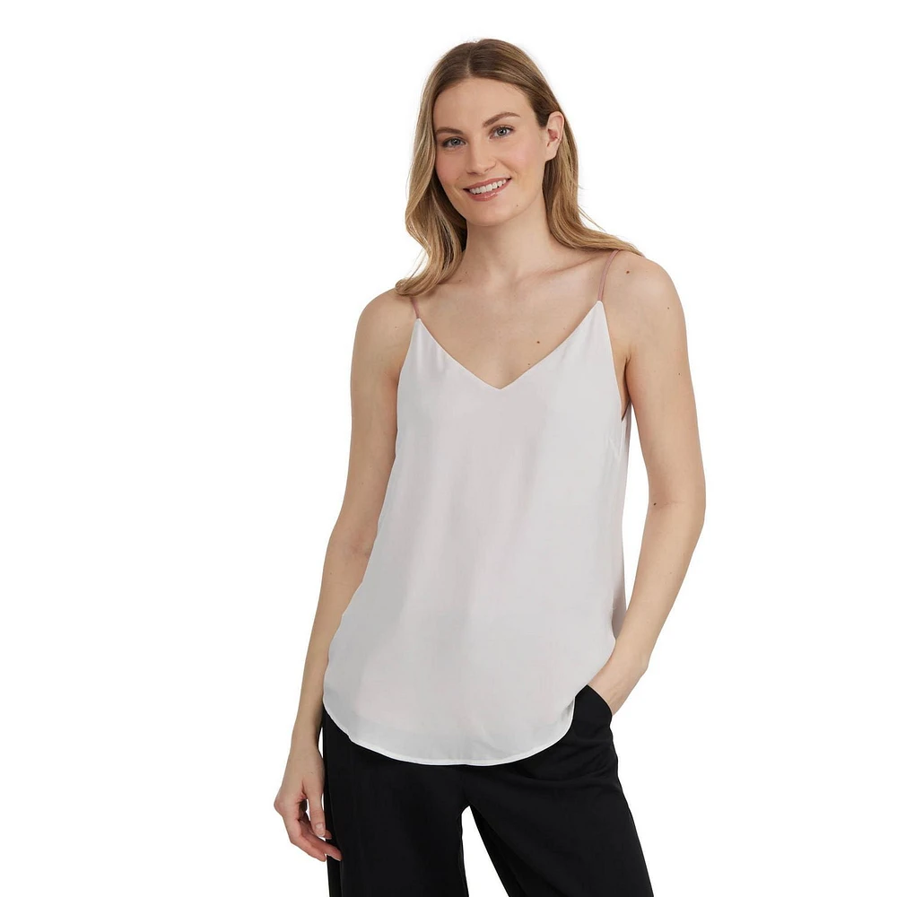 Mexx Women’s Two-Toned Reversible V-Neck Tank Top