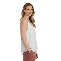 Mexx débardeur col V réversible deux tons pour femmes