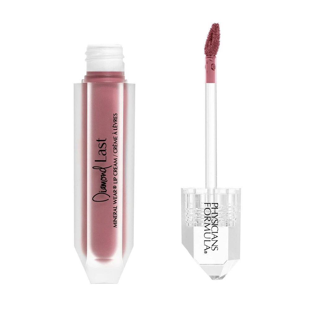 BISOU À LÈVRES DIAMANT MINERAL WEAR GLOW 3 rouge à lèvres liquide