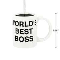 Hallmark Christmas Ornament (The Office World's Best Boss Coffee Mug)