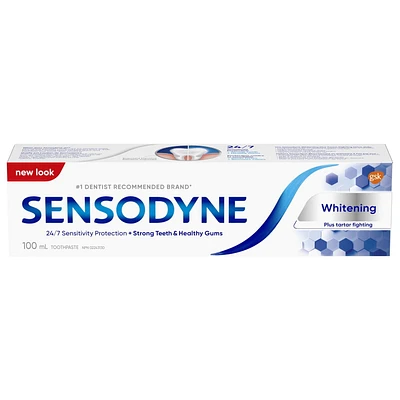 Sensodyne Whitening & Tartar Sensitivity Toothpaste, 100 mL Mint