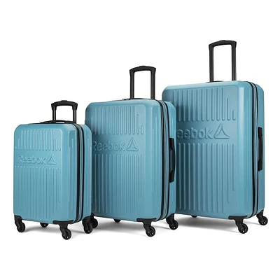 Reebok- Airball Collection - 3 piece hardside set luggage nested