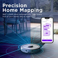 Shark Matrix Robot Vacuum, Carpets & Hard Floors, Precision Home Mapping, Perfect for Pet Hair, Wi-Fi, RV2300CA