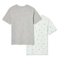 George Boys' Crew Neckline Tee 2-Pack, Sizes XS-XL