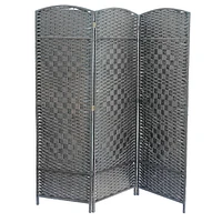 3 Panel Woven Bamboo Screen (Micah)