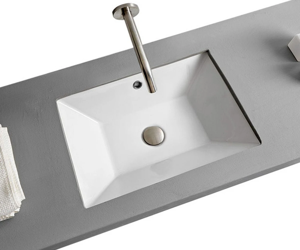 DROP Bath and Kitchen DR091062 Undermount Bathroom Sink