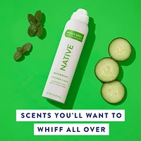 Native – Désodorisant pour le corps Concombre & menthe – 99 G