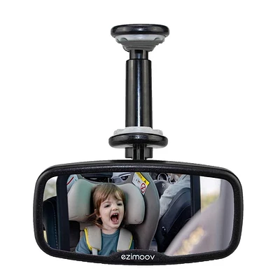 Ezi Mirror Clip - Fully Adjustable Rear Seat Mirror, Recycled Plastic