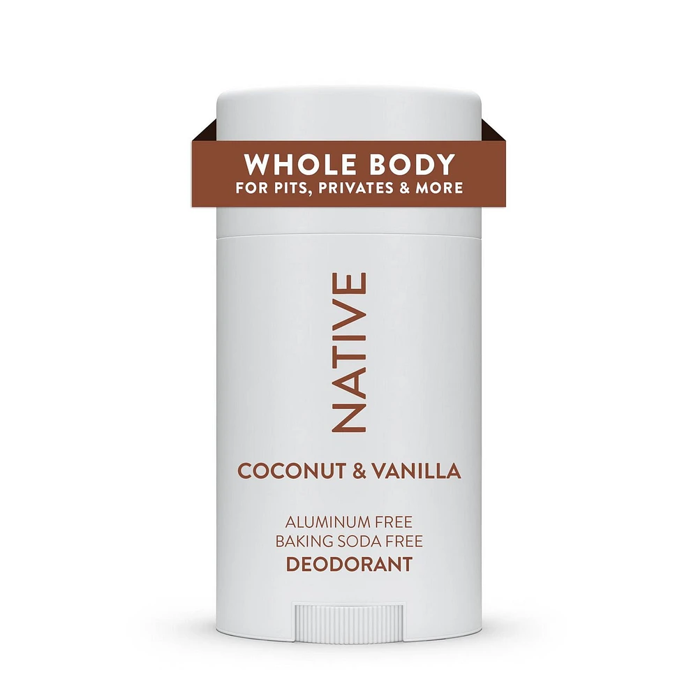 Native Whole Body deodorant, Coconut & Vanilla 65g