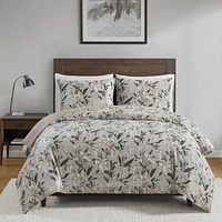 Home Trends Mink 3 Piece Duvet Cover Set, Double/Queen, King