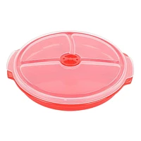 Assiette compartimentée à 3 sections