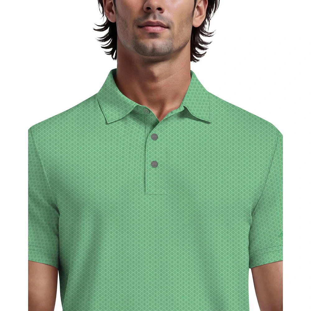 Ben Hogan Polo de Golf à manches courtes Geo Jacquard Pour hommes Homme