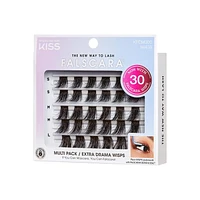 Kiss Falscara - Multi Pack Extra Drama Wisps - 30 Falscara Wisps, Kiss Falscara Wisps