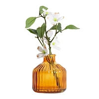 Uniek DesignOvation Benning Dogwood in Glass Vase