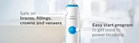 Philips Sonicare DailyClean Clean 2100 Sensitive Rechargeable Electric Toothbrush, HX3211/12, Up to 3x more plaque removal