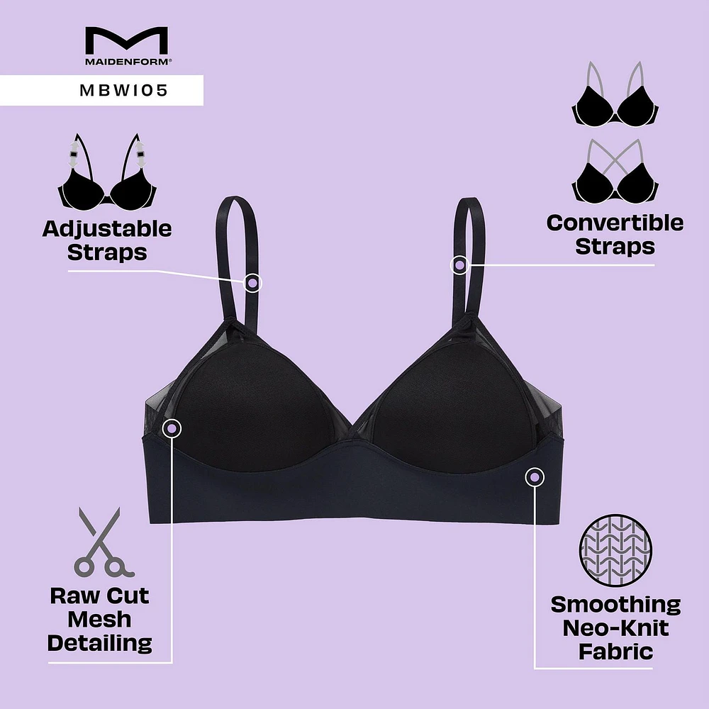 Bralette avec bonnets triangulaires de Maidenform, CMB105