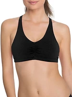 Fruit of the Loom Women's 3-Pack Built-Up Sports Bra, Sizes 34, 36, 38, 40, 42