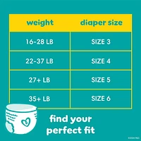 Pampers Swaddlers 360 Pull-On Diapers, Size 3 to 6 (16-35+ lbs), for up to 100% Leakproof Skin Protection