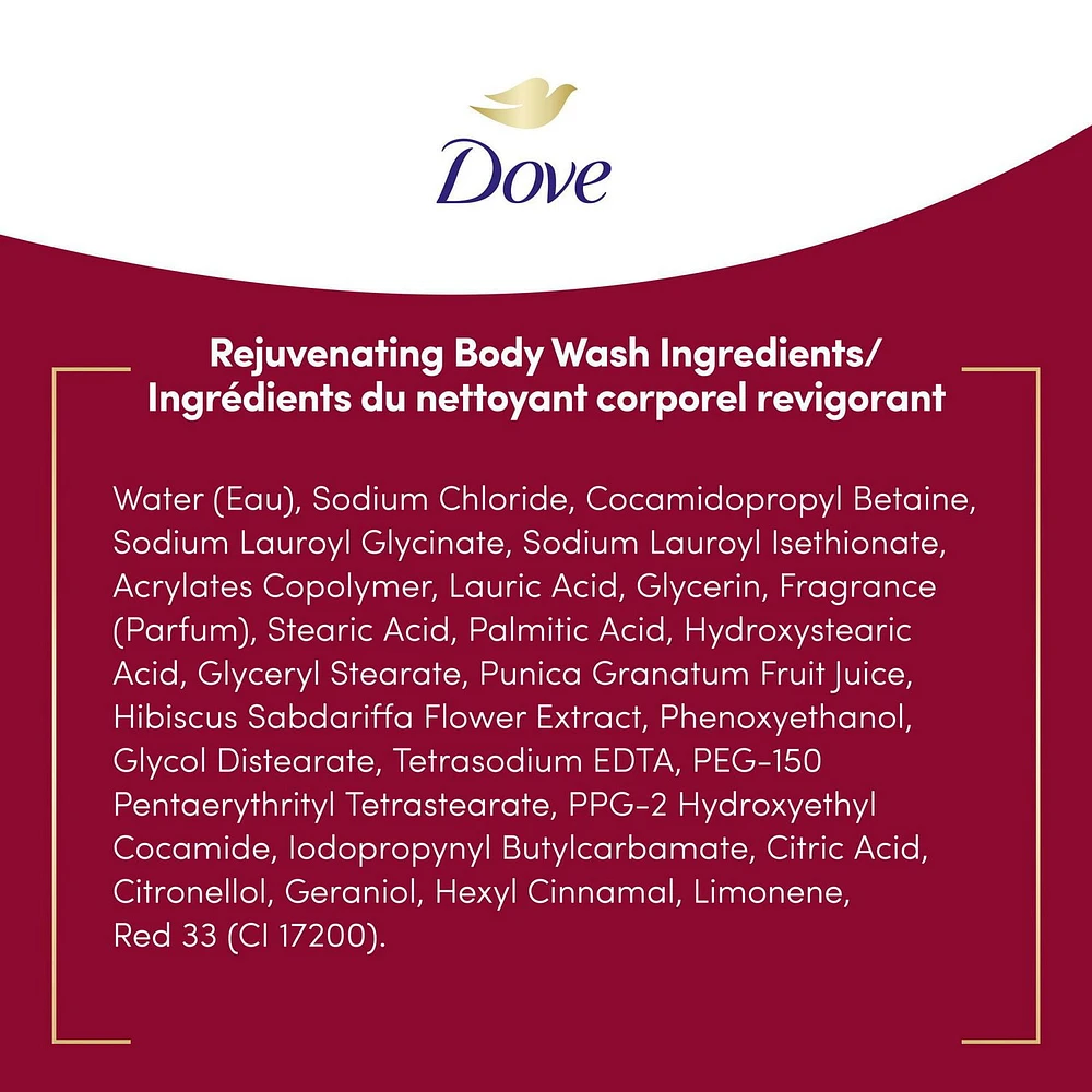 Dove Rejuvenating Pomegranate & Hibiscus Body Wash