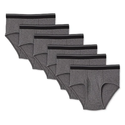 Lot de 6 slips George pour hommes Tailles P–TG