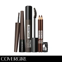 COVERGIRL Easy Breezy Brow Fill + Define Brow Pencil, Sharpener Included, Long-Lasting, Deeply Pigmented, Blendable Formula, 100% Cruelty-Free, Sharpener Included