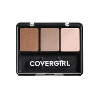 COVERGIRL Eye Enhancers 3-Kit Eyeshadow, silky, sheer formula, double ended applicator, 100% Cruelty-free