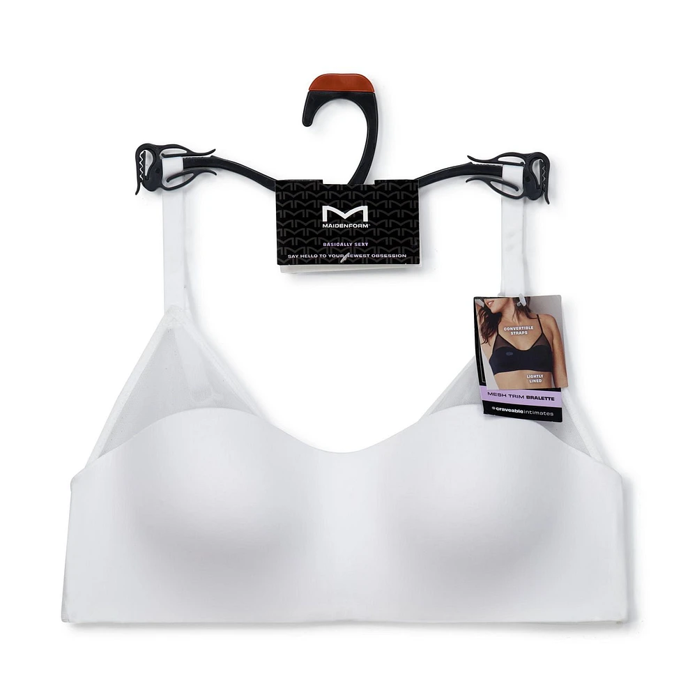 Maidenform Mesh Trim Triangle Bralette, CMB106