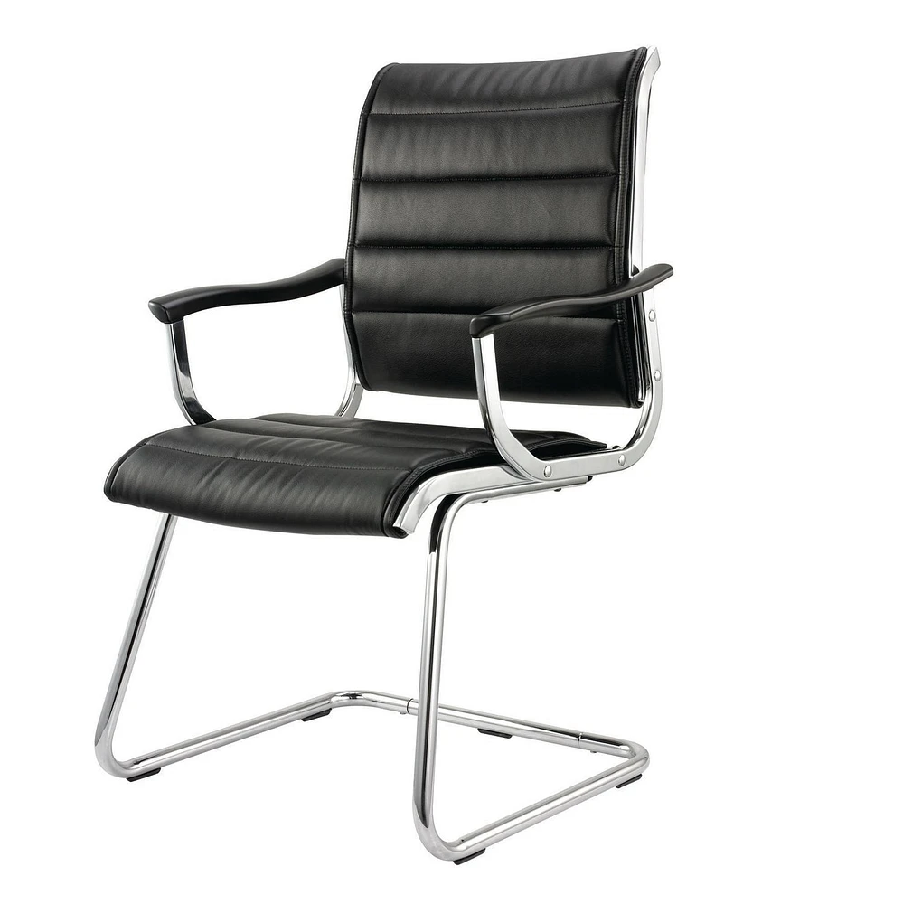 TygerClaw Mid Back Bonded Leather Office Chair