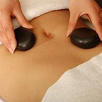 Master Massage 50 Piece Hot Stone Set for a full body massage Black Lava vocano Basalt Rock