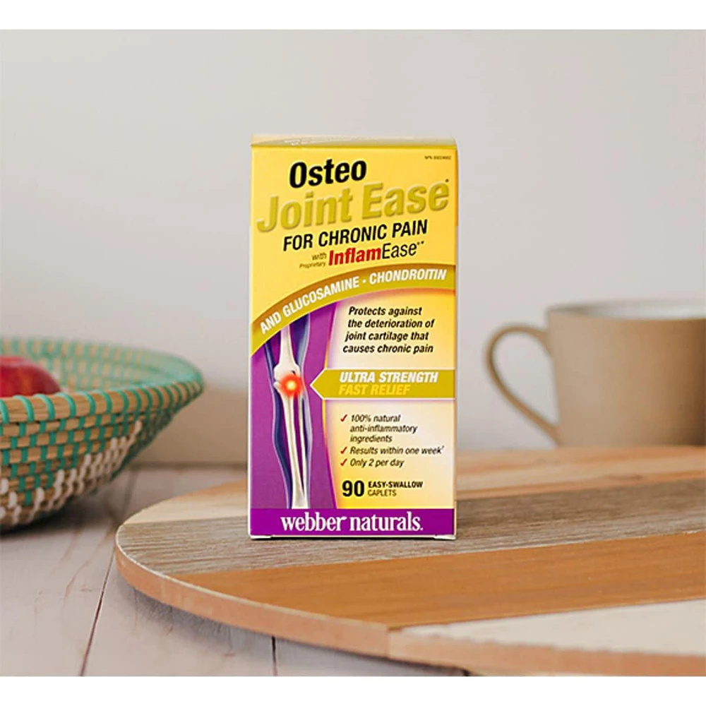 Webber Naturals® Osteo Joint Ease™ with InflamEase™ and Glucosamine Chondroitin