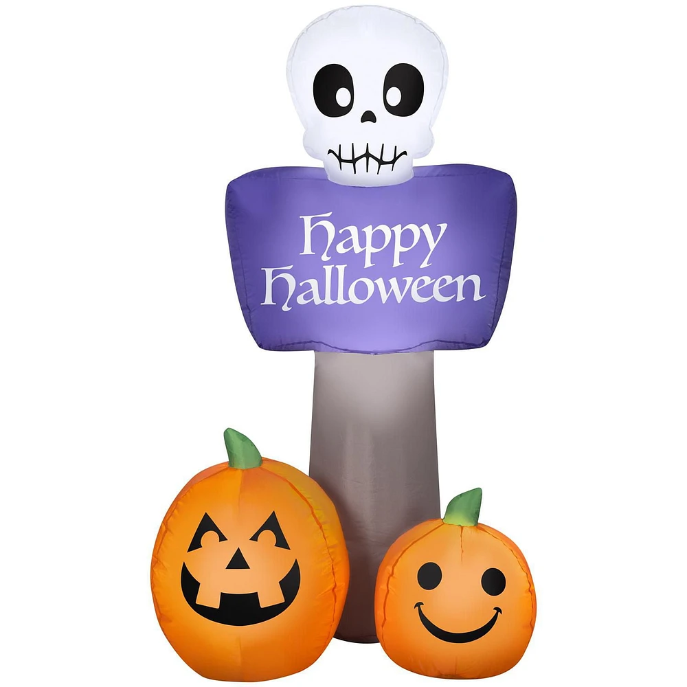 Halloween Inflatable Happy Halloween Sign