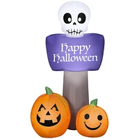 Halloween Inflatable Happy Halloween Sign