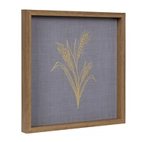 hometrends Leaf Framed Art