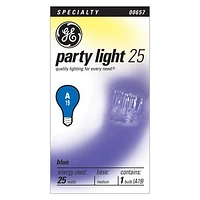 GE 25W Blue A19 Bulb 1 pack