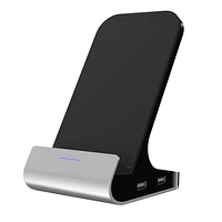 CJ Tech 10-Watt Qi Fast Charging Stand - Black