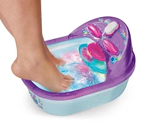 Cra-Z-Art Be Inspired 6-in-1 Super Sensory Foot Spa Ultimate Pedicure Salon for Kids, Girls Spa Set, Ages 8 and up